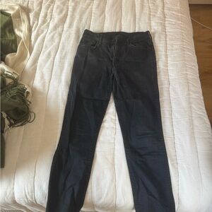 Mother insider crop black 29